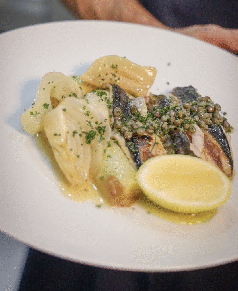 grilled horse mackerel