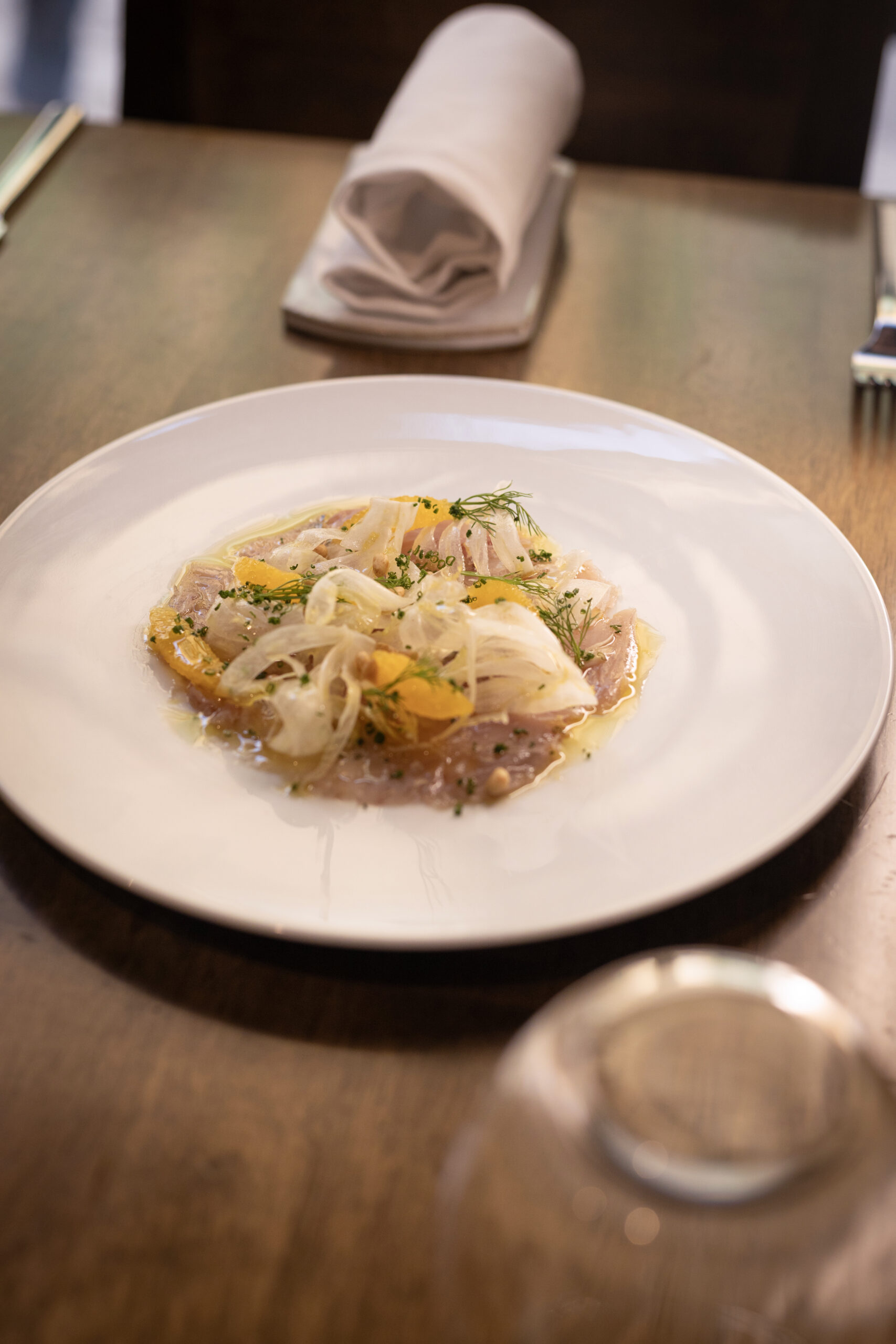 Little Tunny Carpaccio