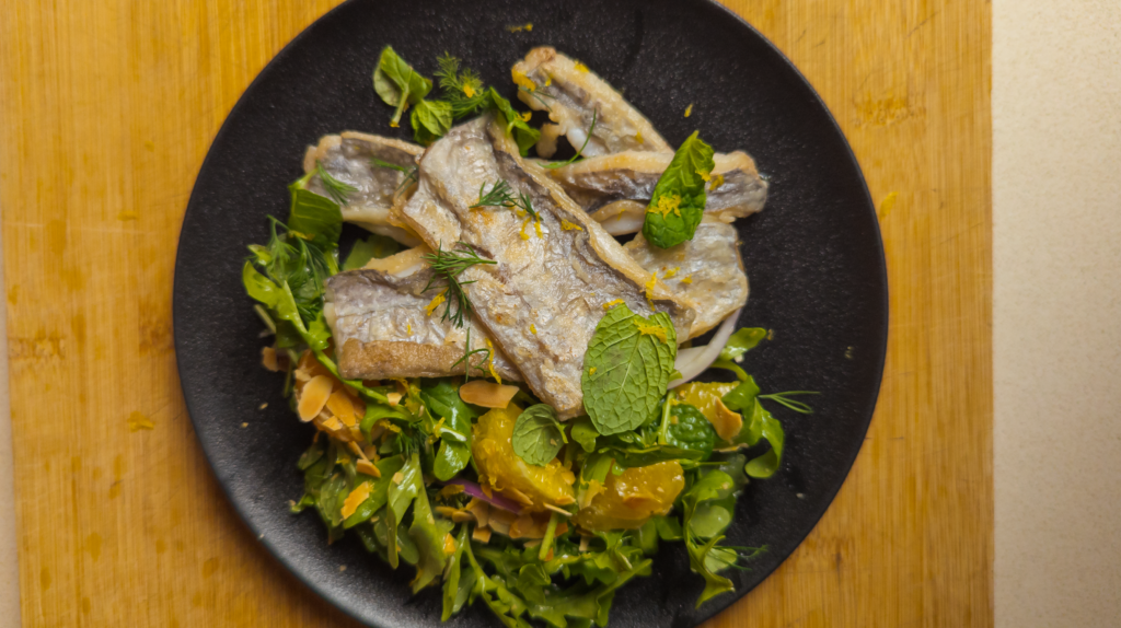 Pan Fried Scabbardfish omega-3