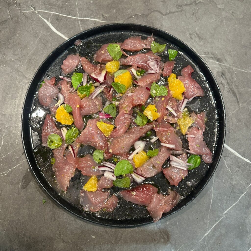Bullet Tuna Ceviche