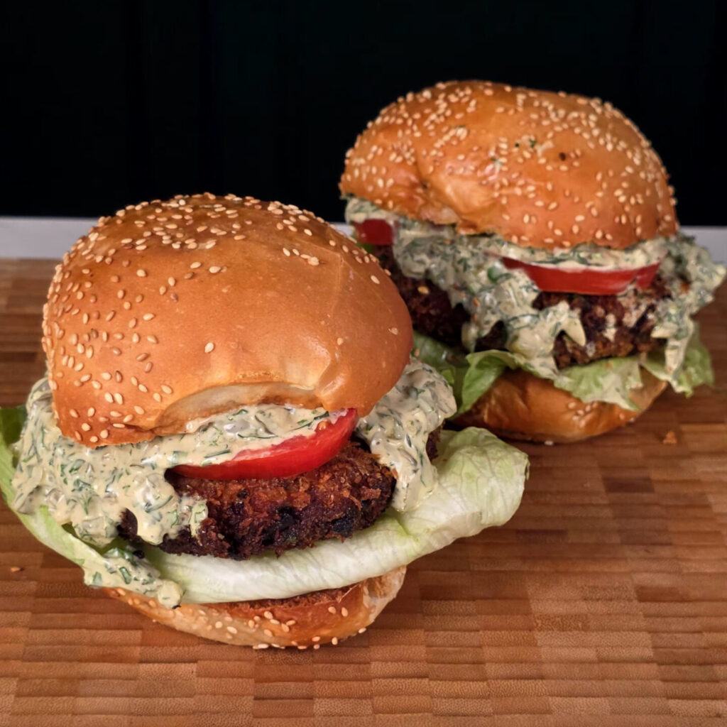 Crispy Bullet Tuna Burger